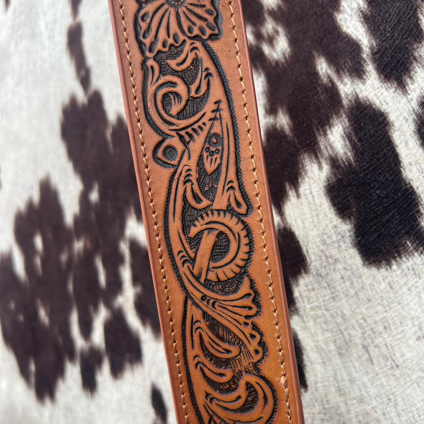 Wrangler Tooled Leather Cross Body LARGE