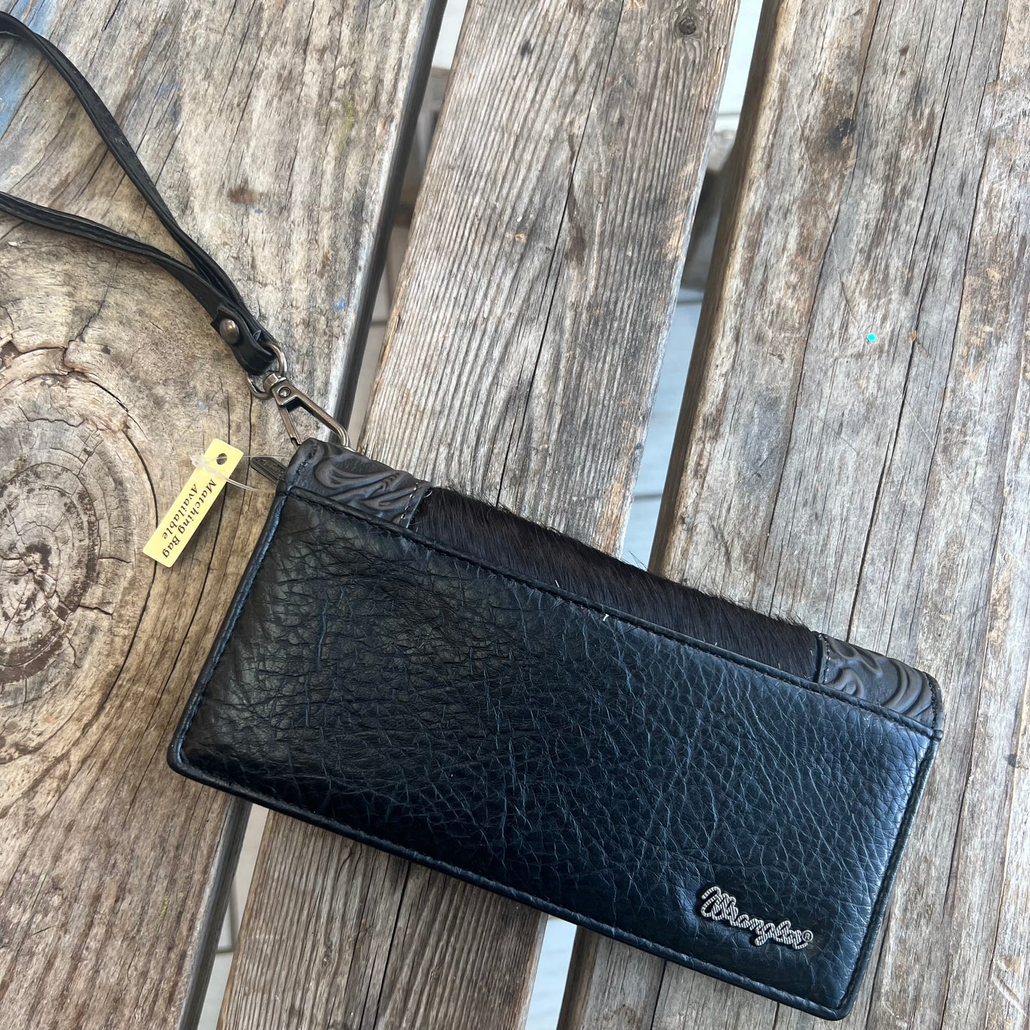 Wrangler Cowhide & Leather Wallet