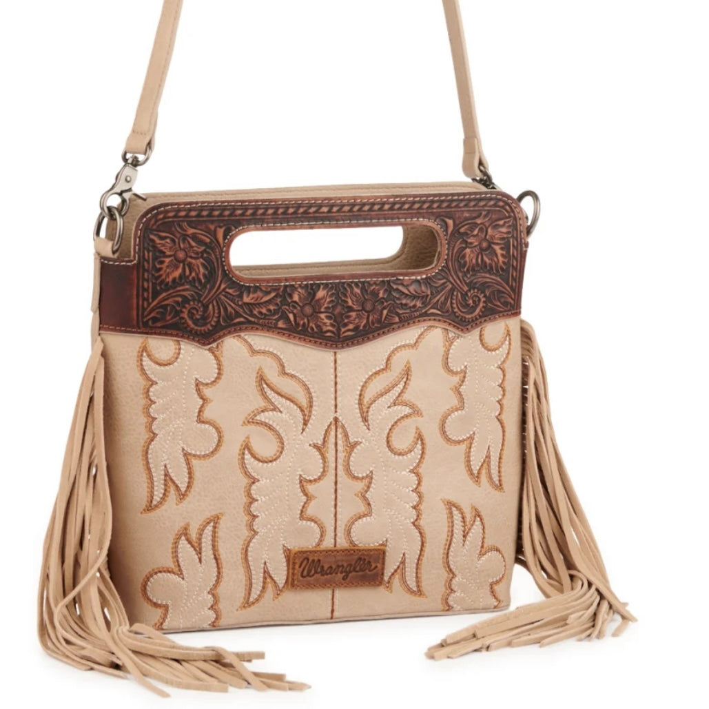 Wrangler Boot Stitch Crossbody Bag