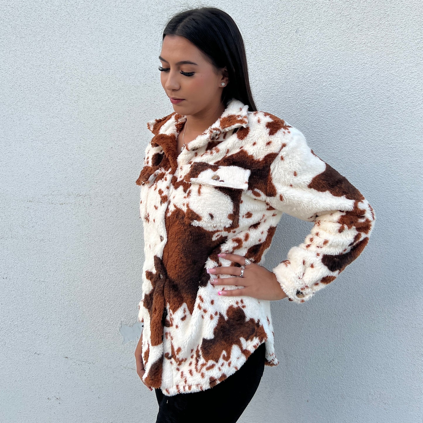Valerie’s Cowprint Jacket