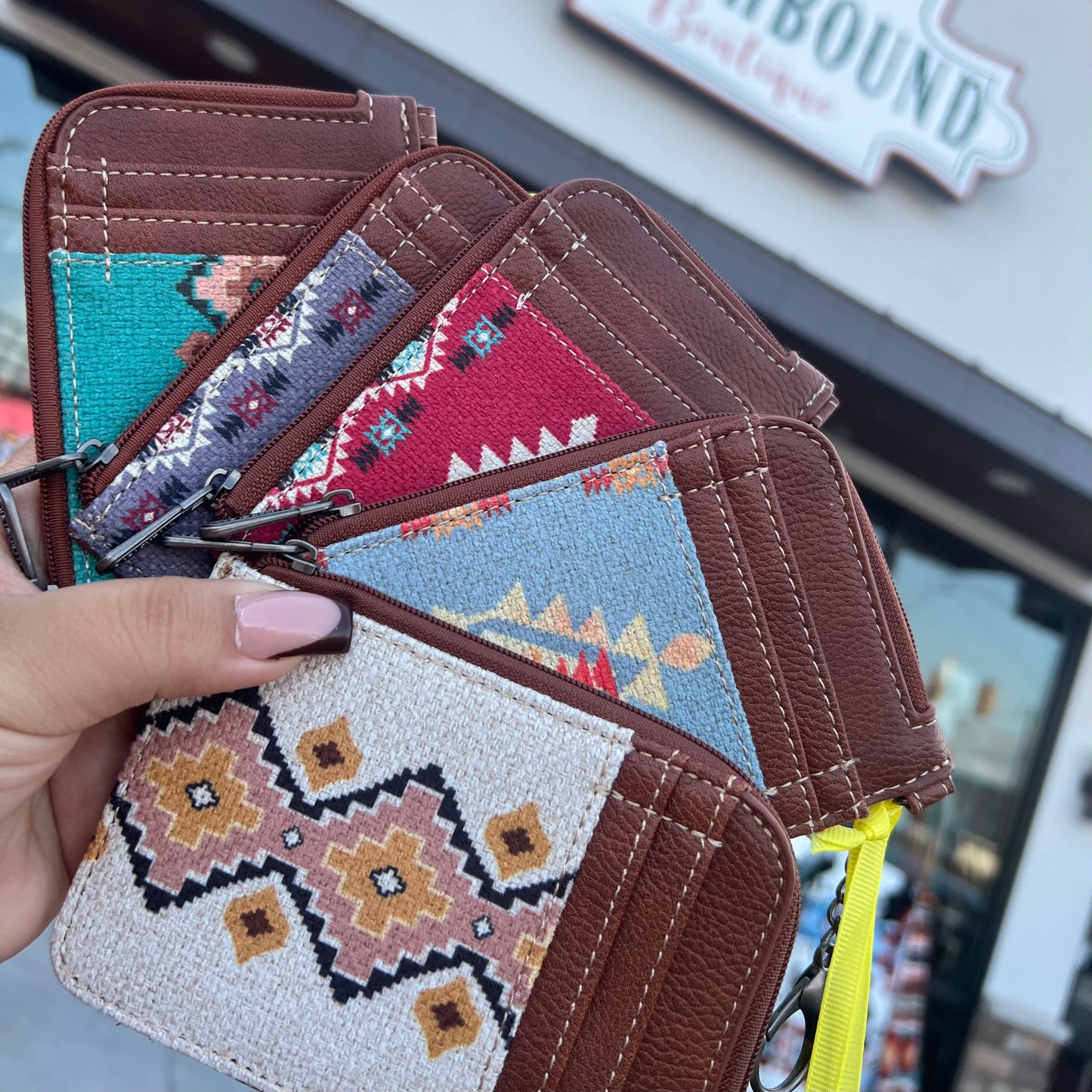 Wrangler Card Holder Wallet Baby Blue