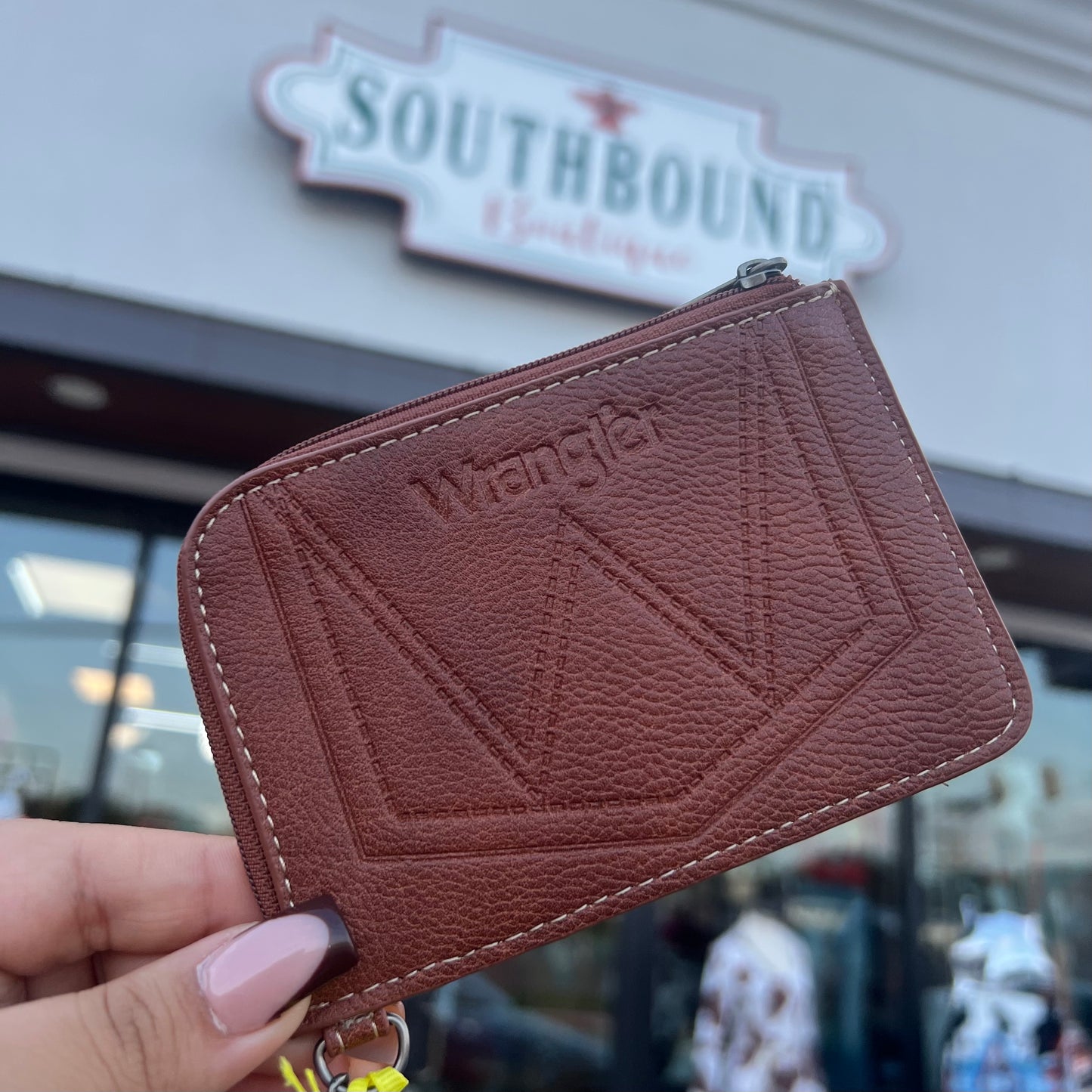 Wrangler Card Holder Wallet Baby Blue