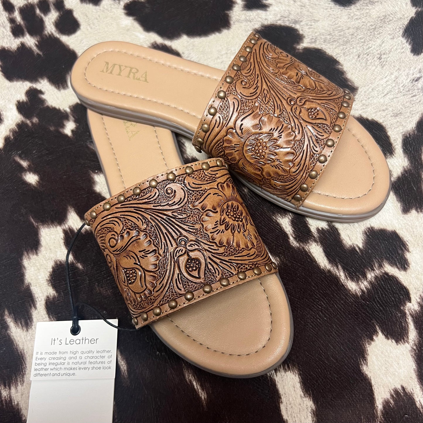 Arizona’s Tooled Sandals