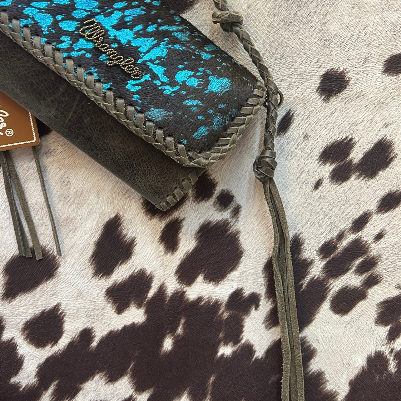 Wrangler Leather & Cowhide Bag