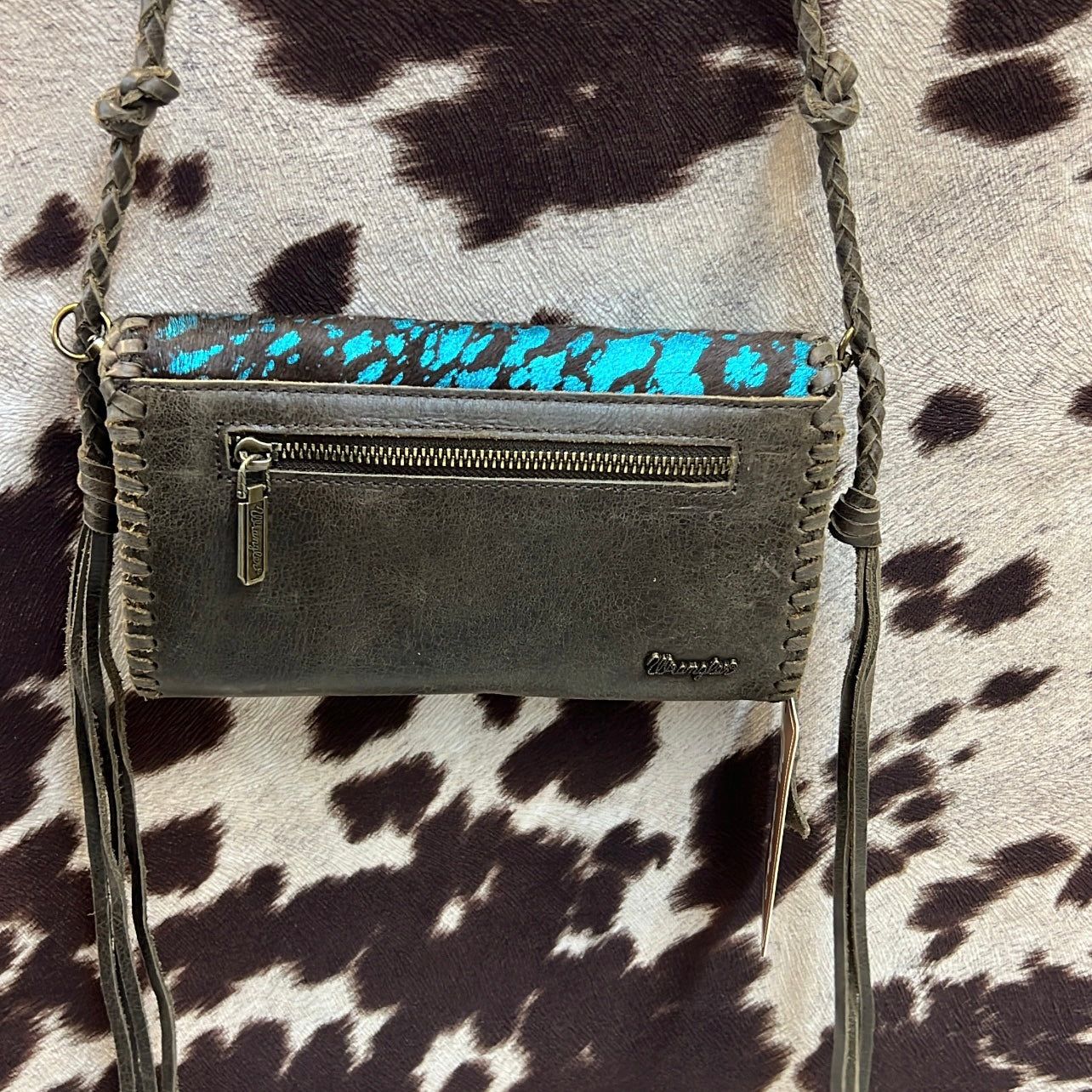 Wrangler Leather & Cowhide Bag