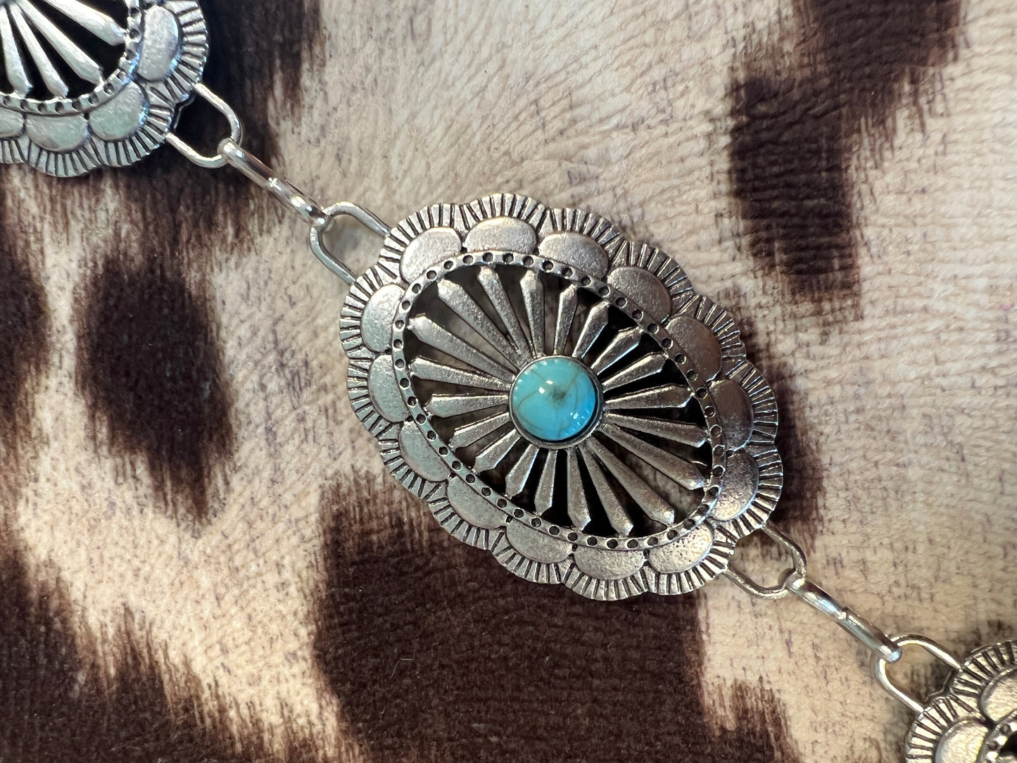 Silver Concho Belt