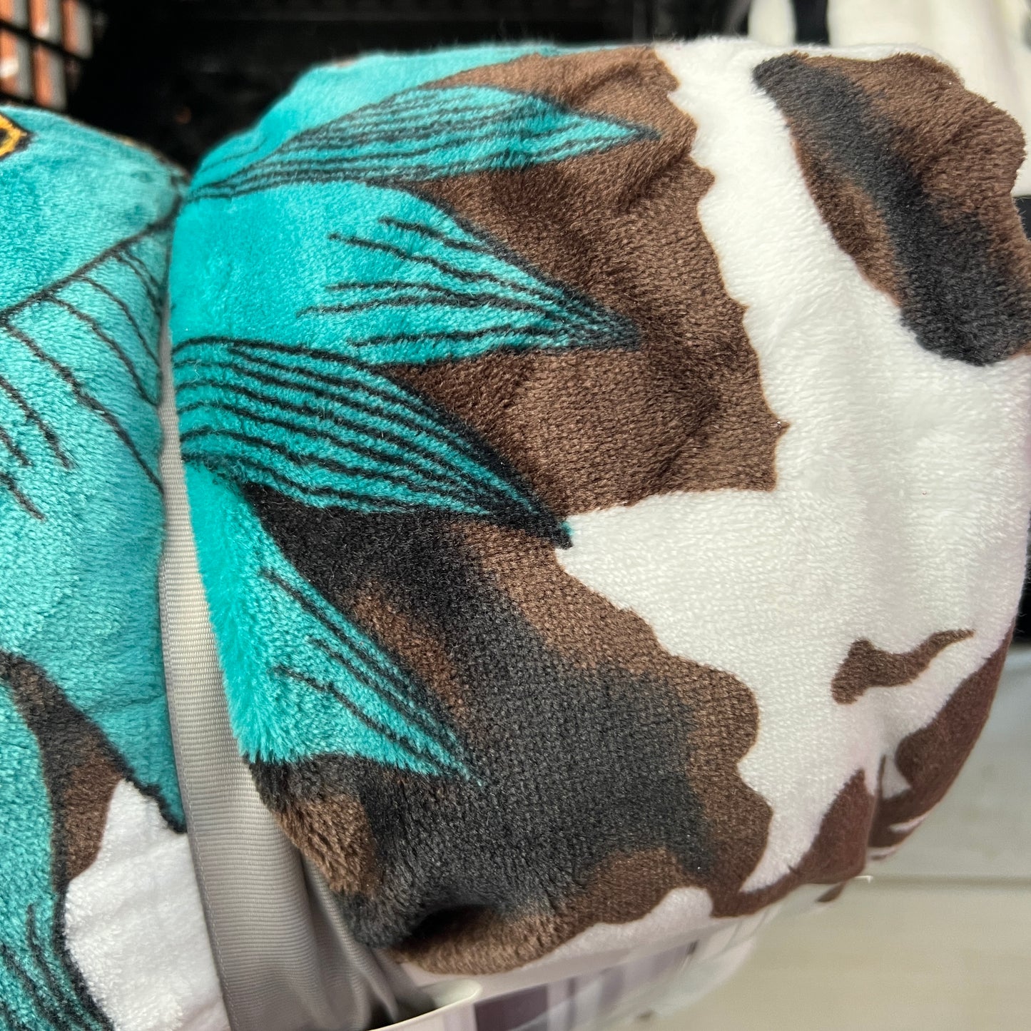 Kendra’s Cowprint King Size Blanket