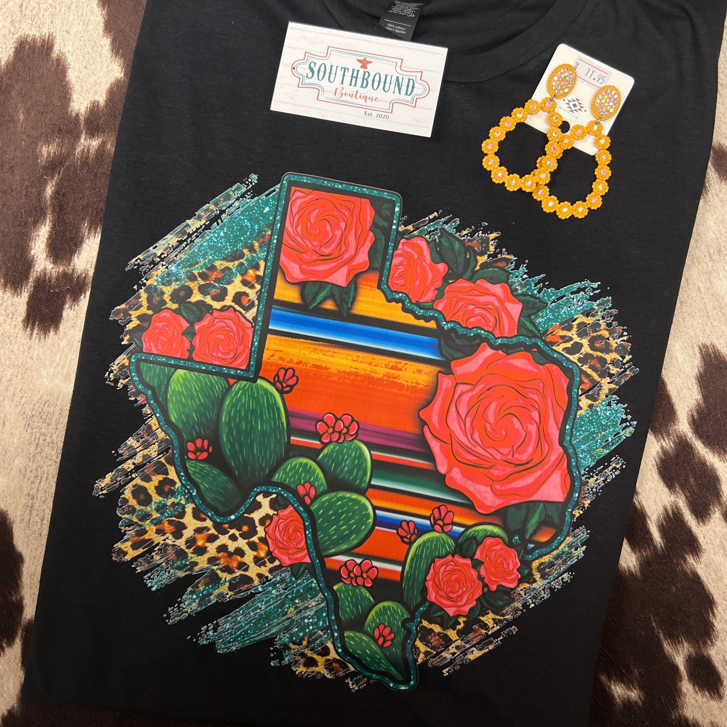 Serape Texas Graphic Tee