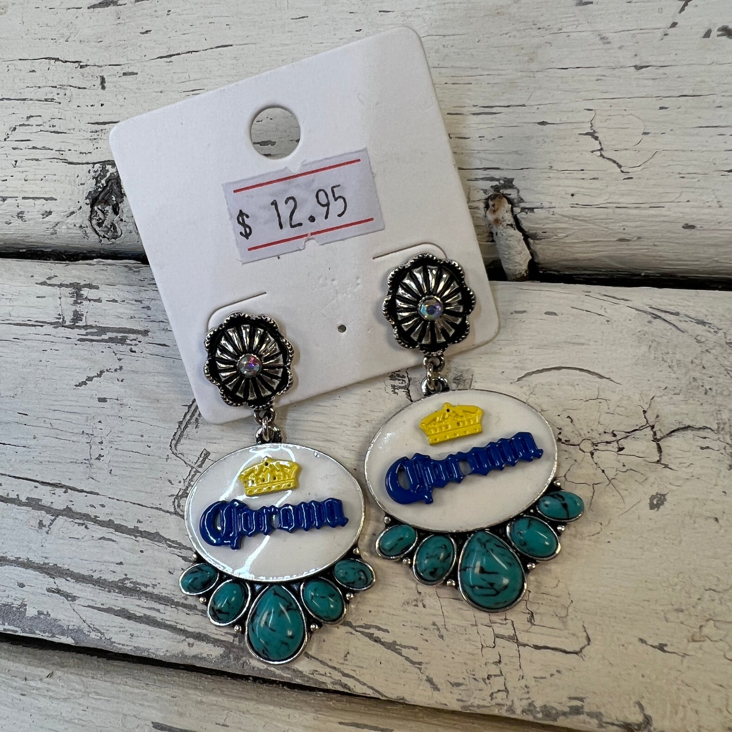 Corona Western Earrings