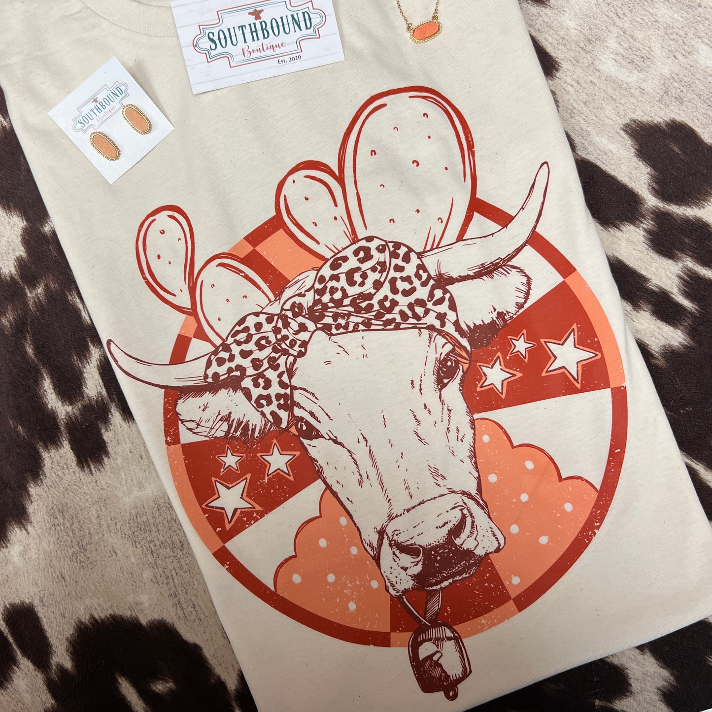 Western Cow Graphic Tee