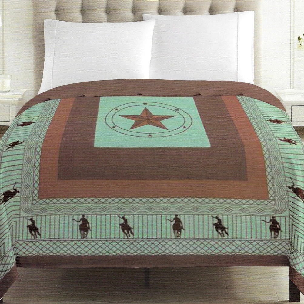 Western Star King Size Blanket
