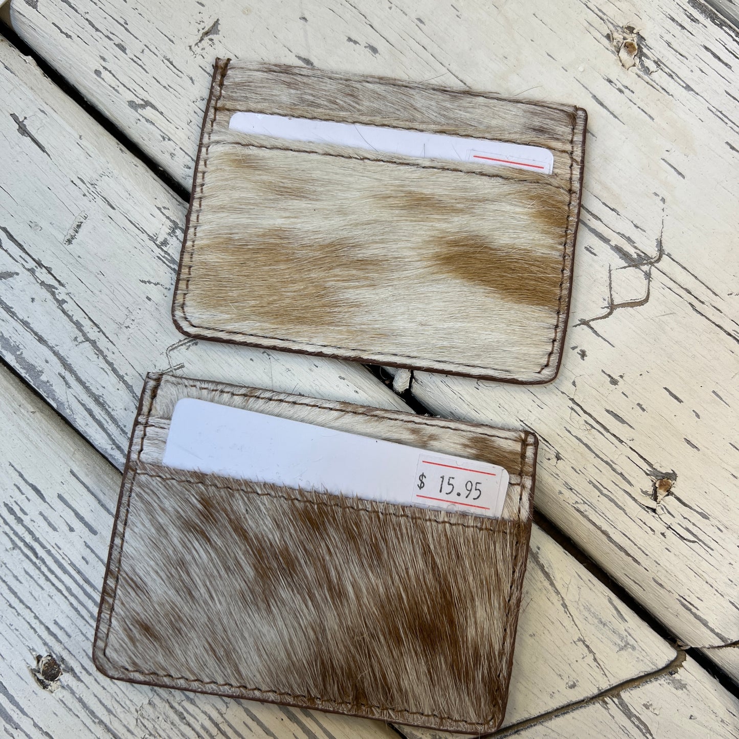 Cowhide Card Holder