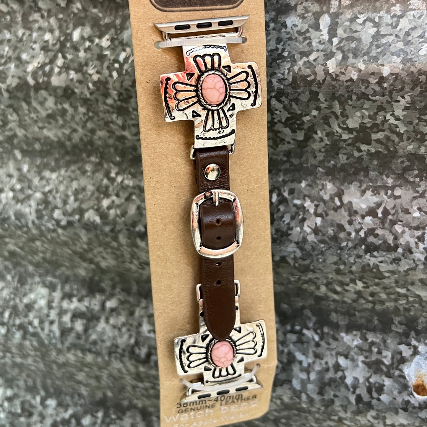 Pink Stone Apple Watchband
