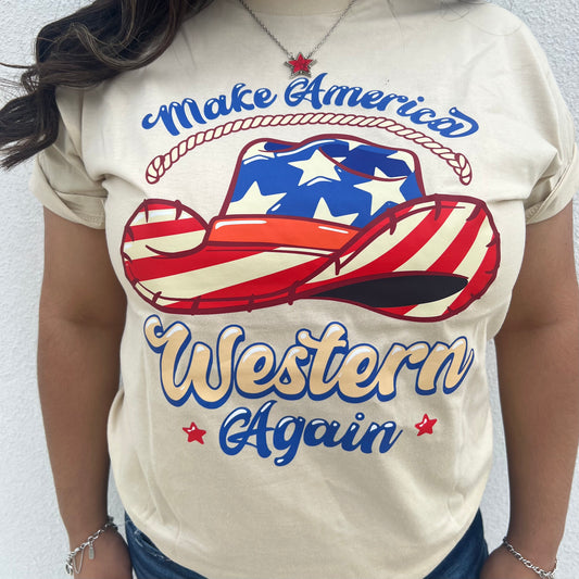 Make America Western Again Graphic Tee