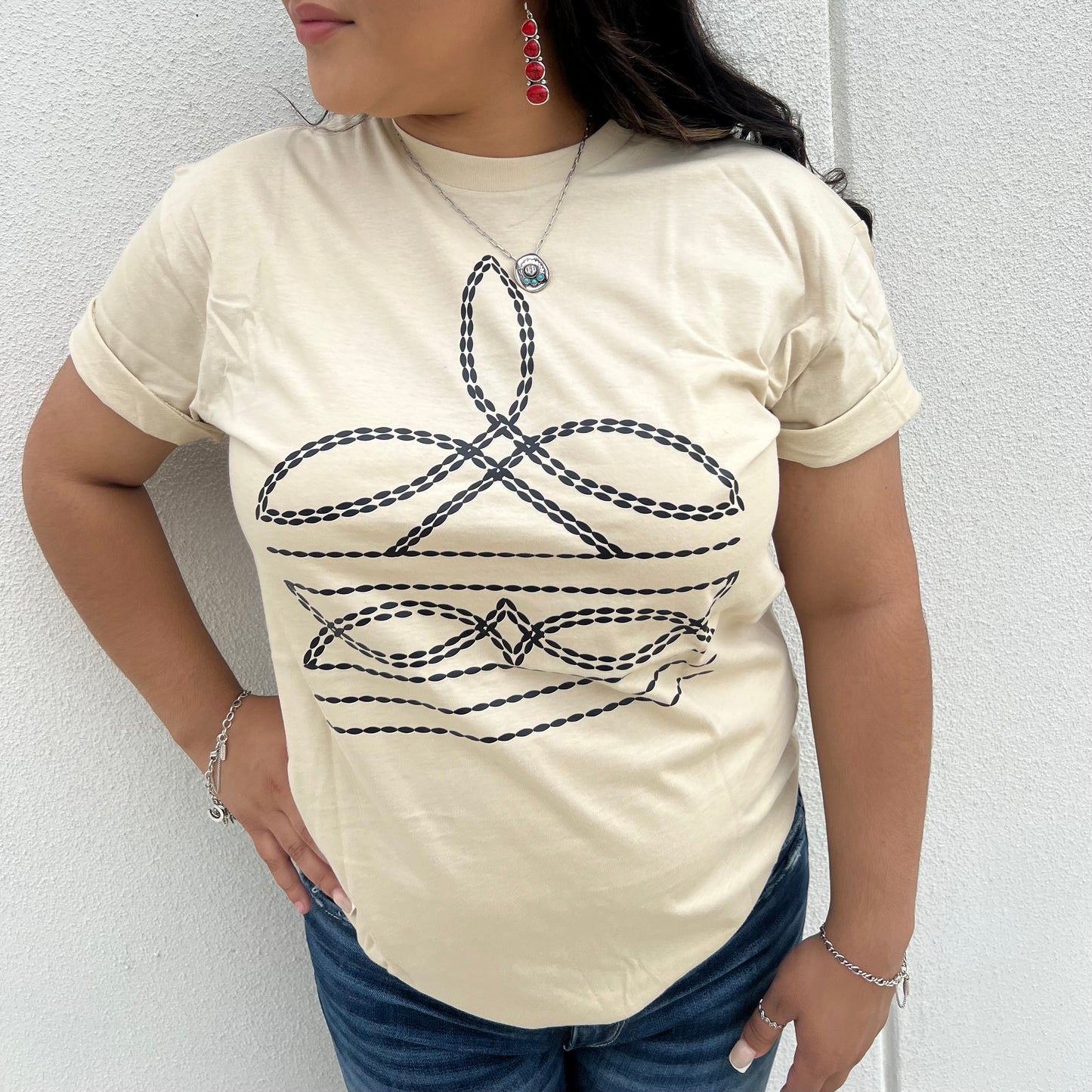 Boot Stitch Graphic tee