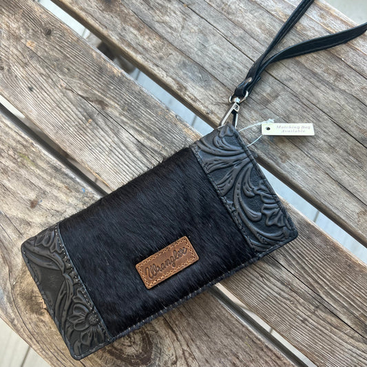 Wrangler Cowhide & Leather Wallet