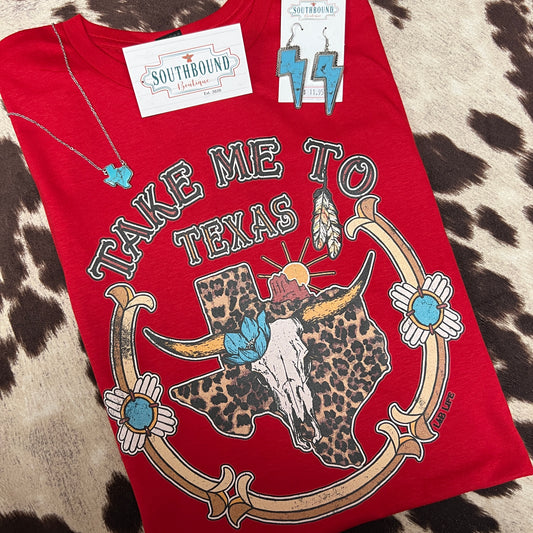 Take Me To Texas Graphic Tee