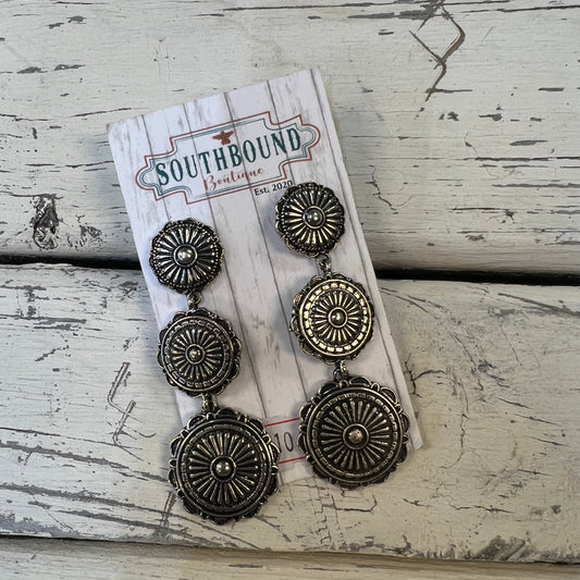 Bonnie’s Concho Earrings