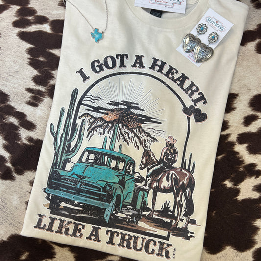 Heart Like a Truck Graphic tee