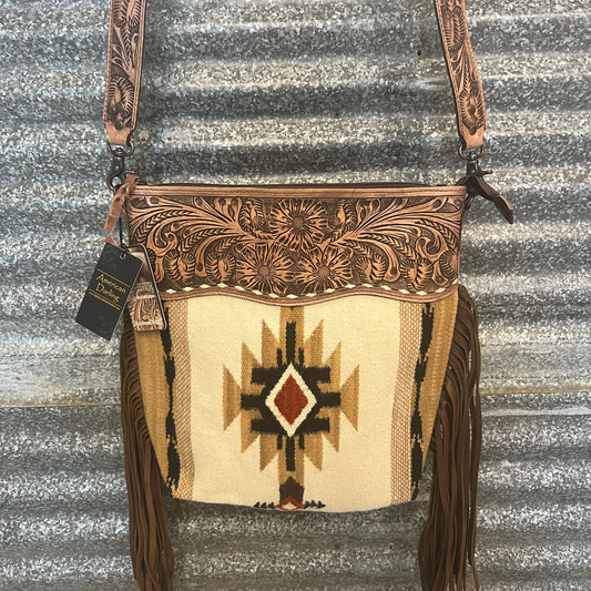 Laura’s Large American Darling Fringe Saddle Bag