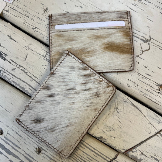 Cowhide Card Holder