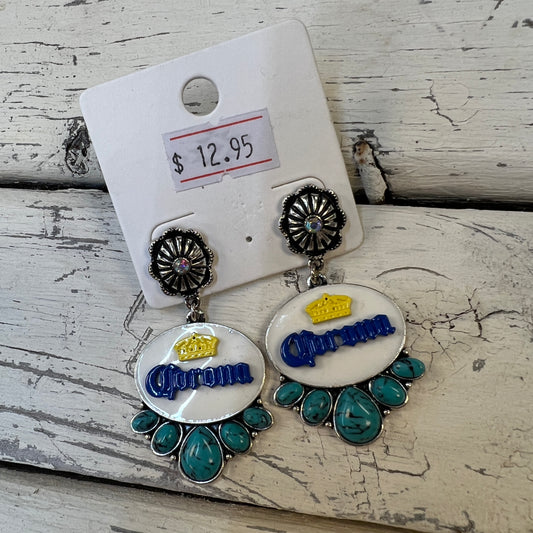 Corona Western Earrings