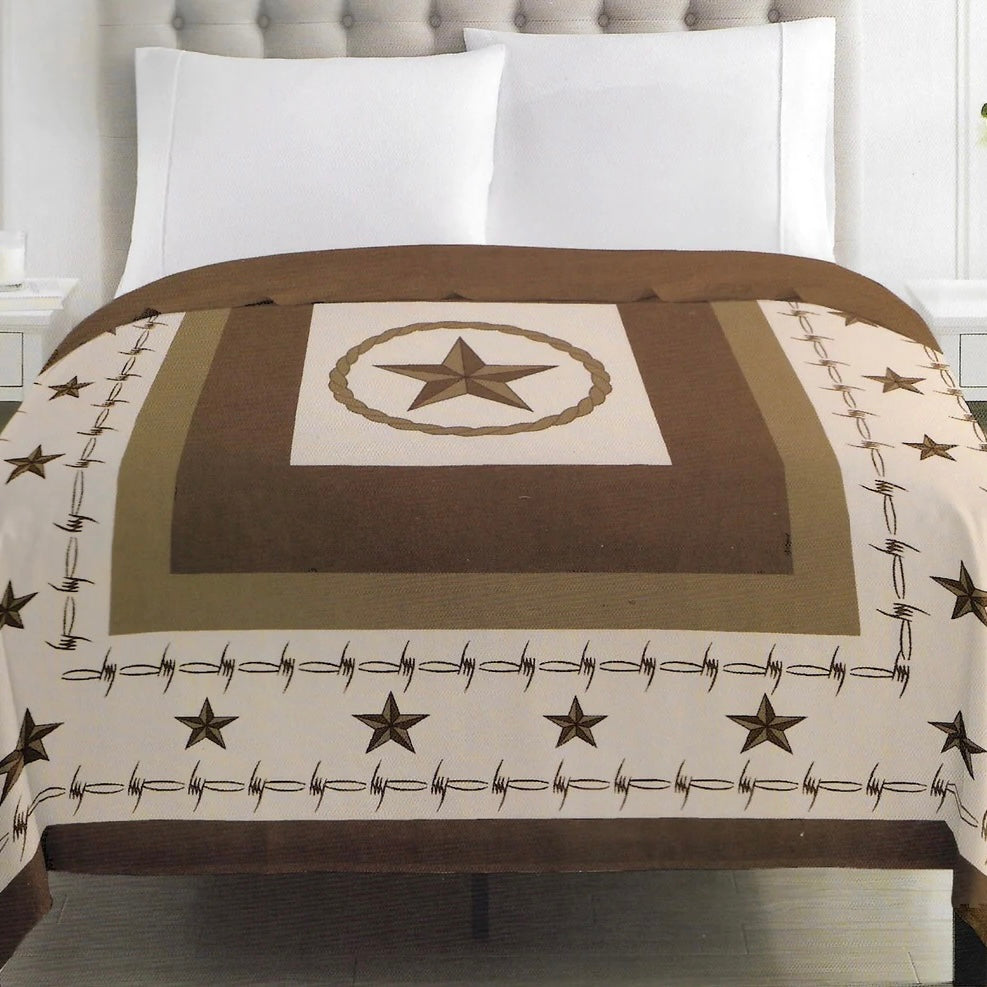 Western Star King Size Blanket