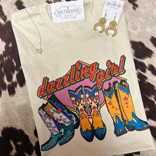 Dazzling Girl Graphic Tee