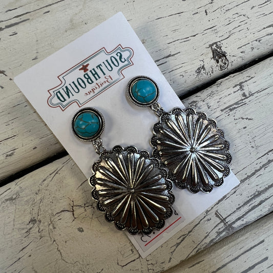 Dakota’s Concho Earrings