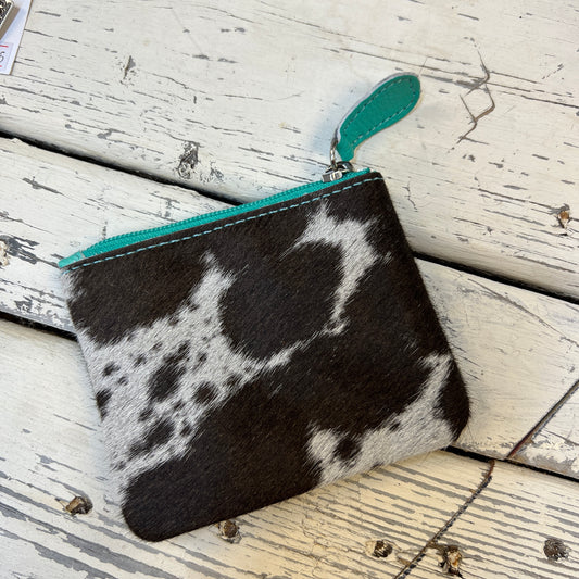 Becca’s Cowhide Coin Purse