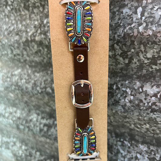 Colorful Concho Apple Watch Band