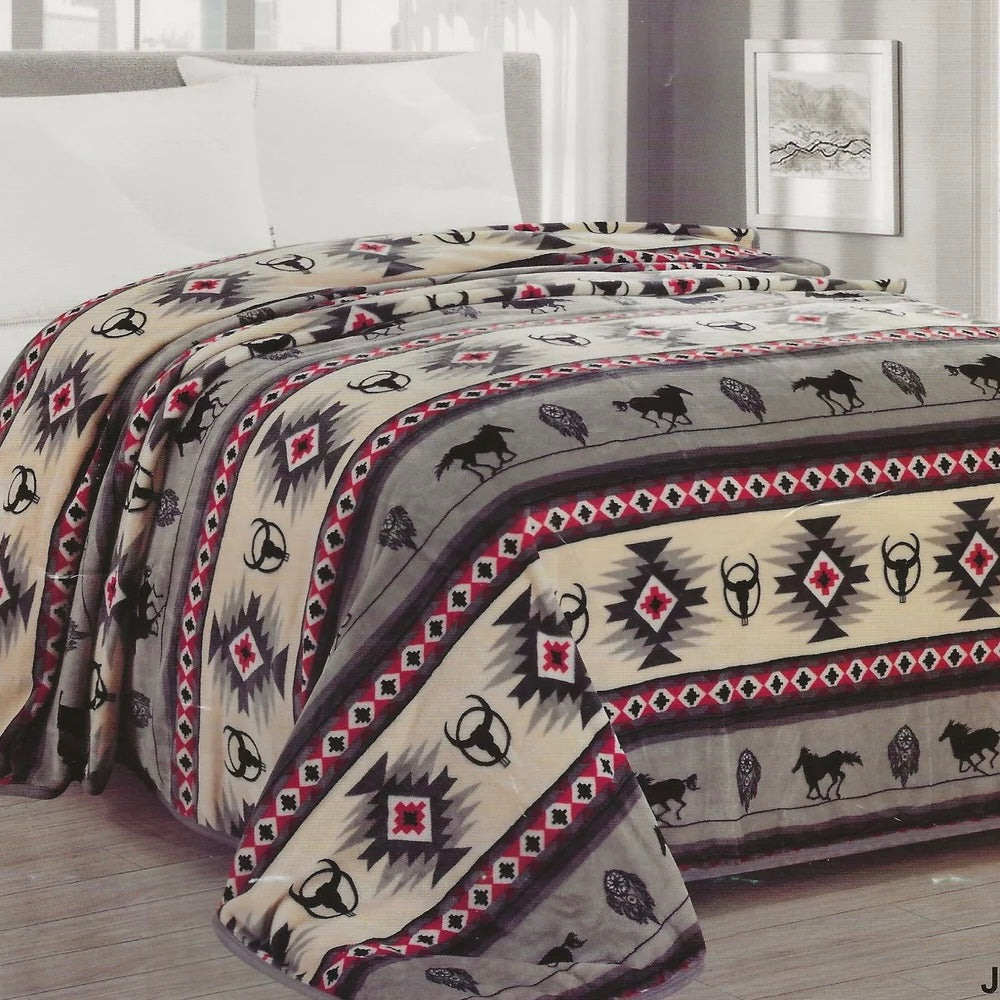 Cody’s Aztec King Size Blanket