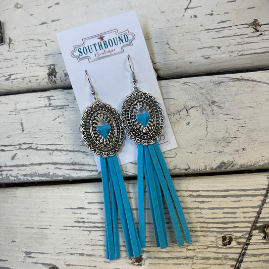 Bella’s Concho Earrings