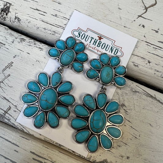 Gloria’s Turquoise Earrings